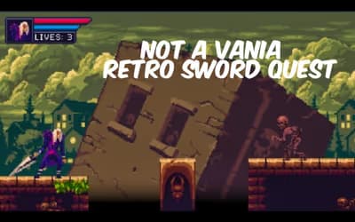 Not a Vania: Retro Sword Quest logo