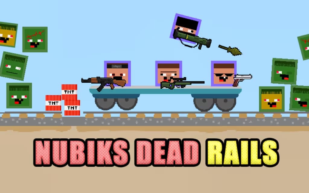 Nubiks Dead Rails logo