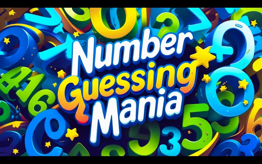 Number Guess Mania logo