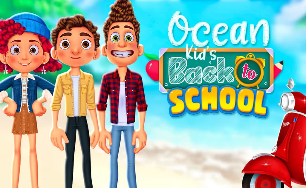 Ocean Kids Back to School logo