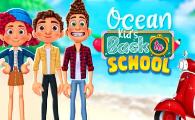 Ocean Kids Back to School logo