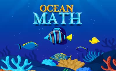 Ocean Math Game Online logo