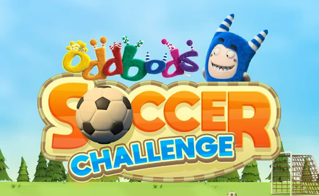 Oddbods Soccer Challenge logo