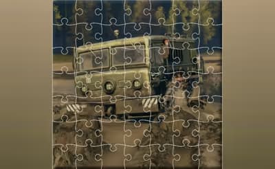 Offroad Trucks Jigsaw logo
