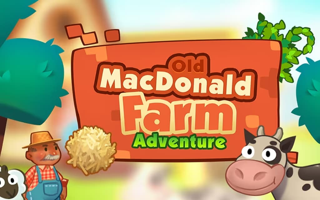 Old Macdonald Farm Adventure logo