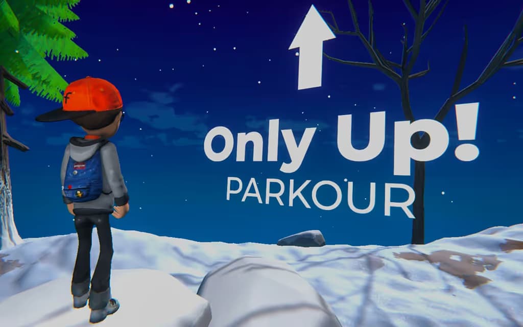 Only Up Parkour logo