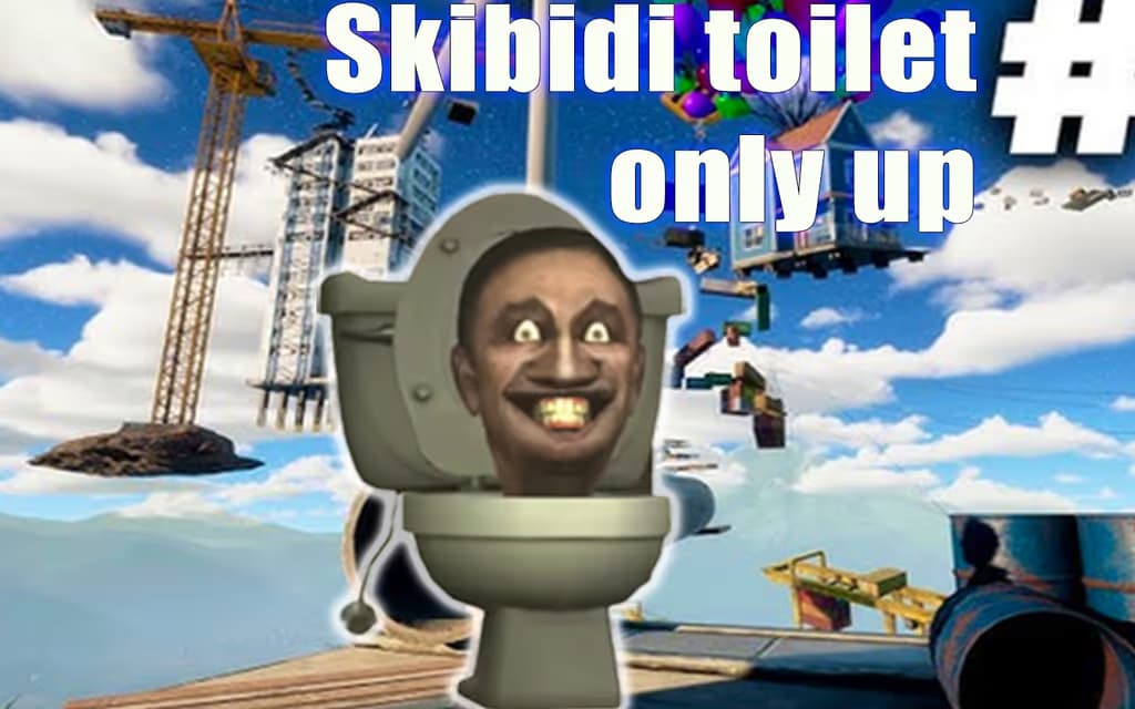 Only UP Skibidi Toilet logo