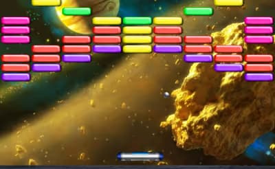 Outer Space Arkanoid logo