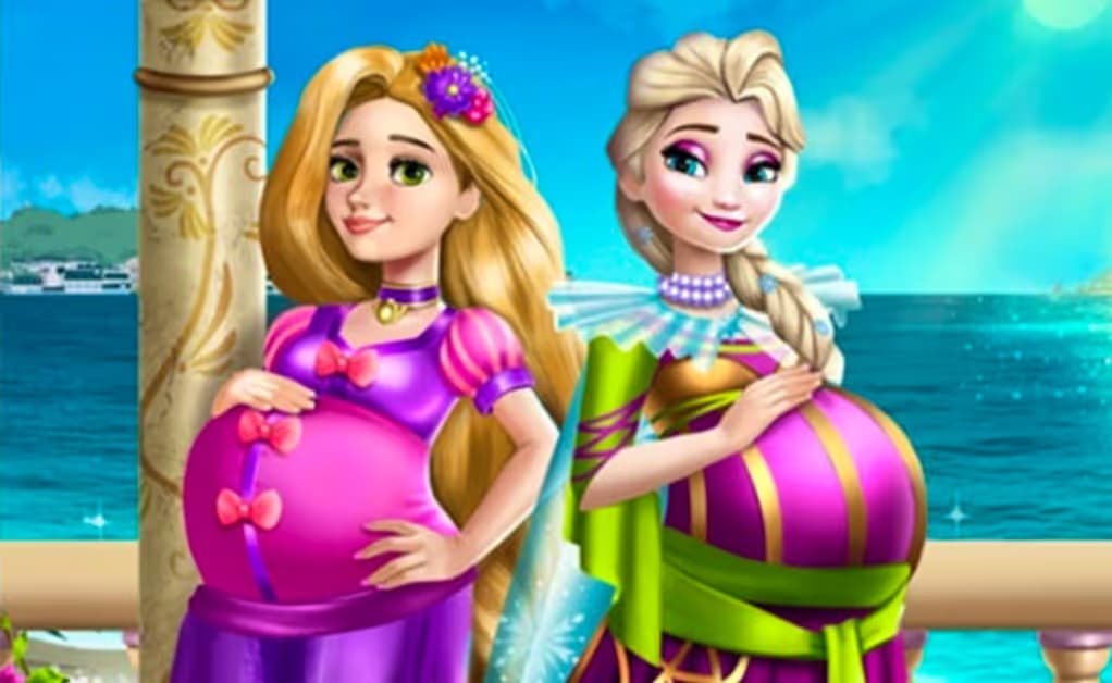 Palace Princesses Pregnant BFFs logo