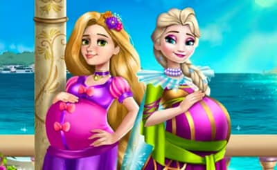 Palace Princesses Pregnant BFFs logo
