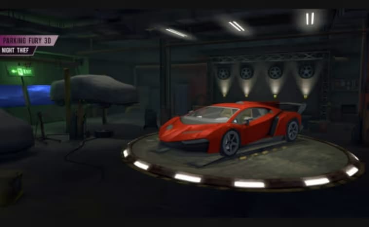 Parking Fury 3D: Night Thief logo