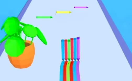 Pencil Rush 3D logo