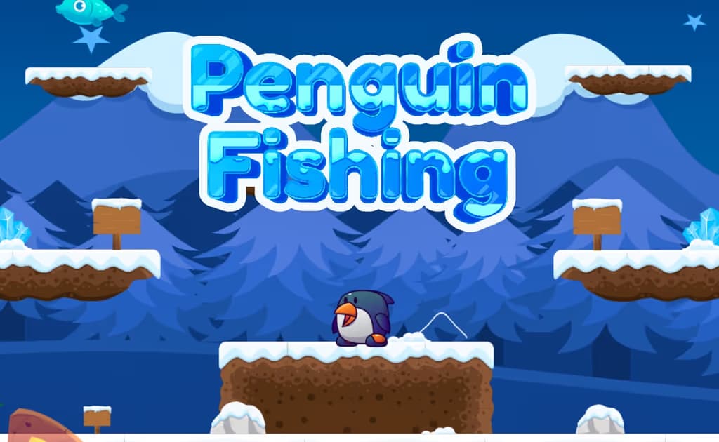 Penguin Fishing logo