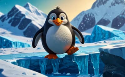 Penguin Slide Showdown Coin Rush Challenge logo