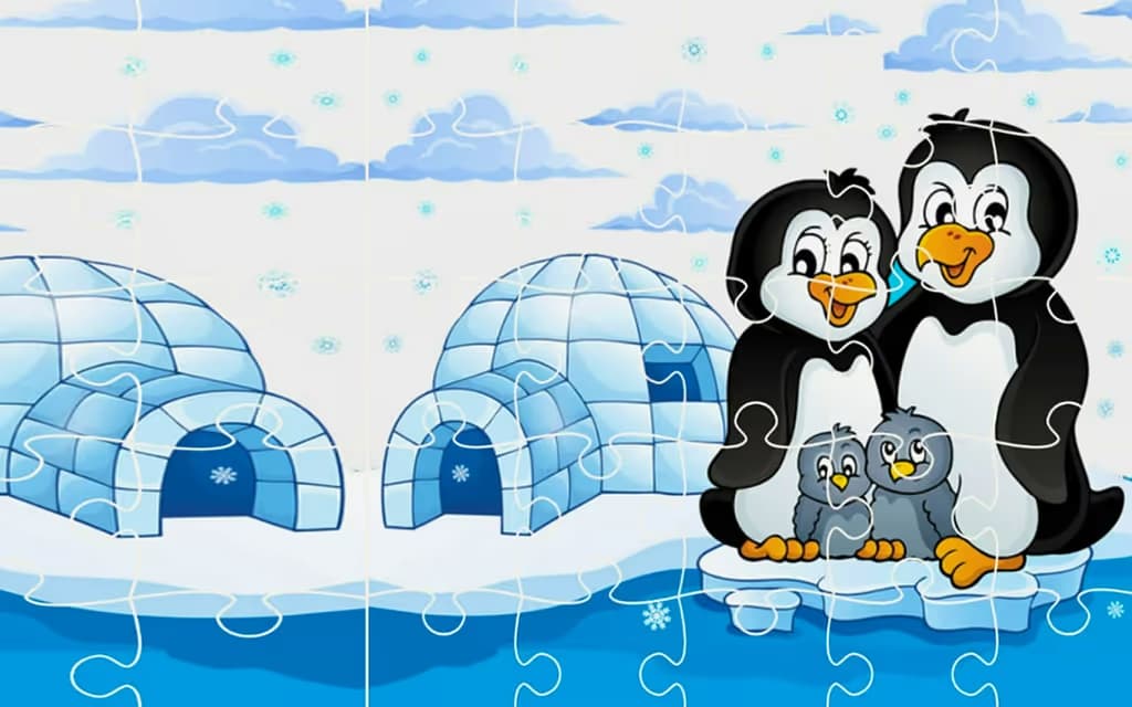 Penguins Jigsaw logo