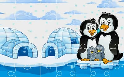 Penguins Jigsaw logo