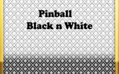 Pinball - Black N White logo