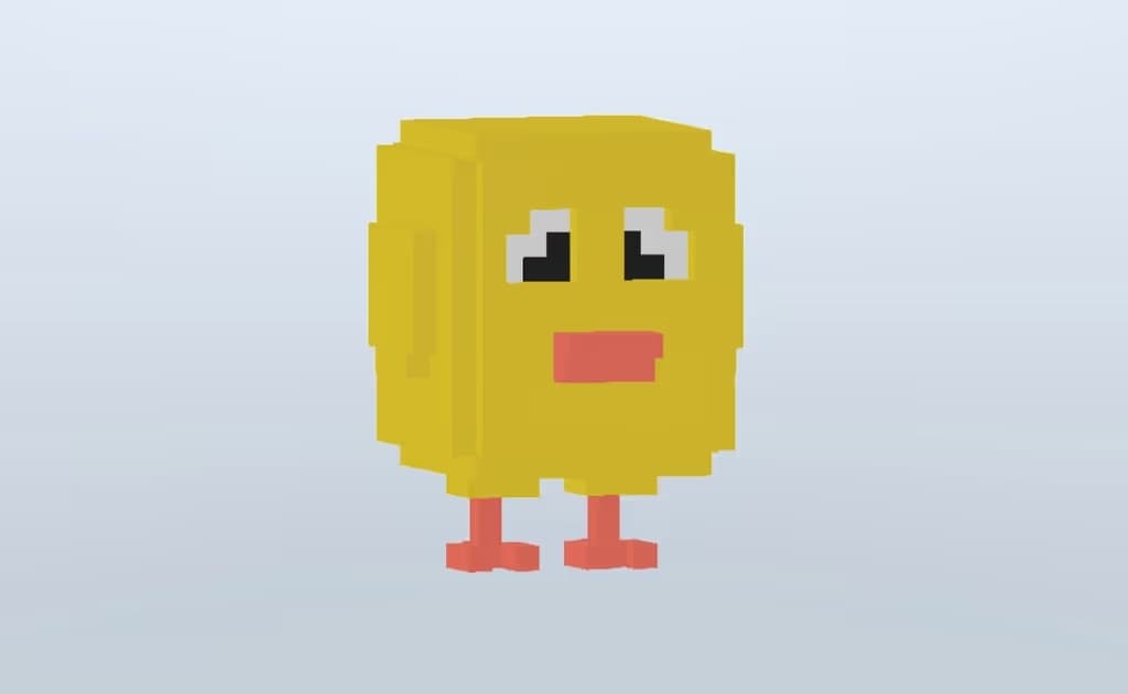 Pixel Art 3D logo