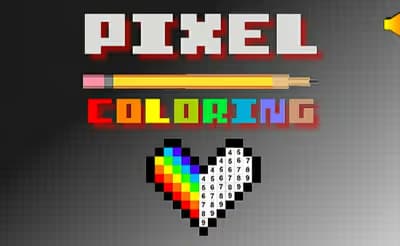 Pixel Coloring logo