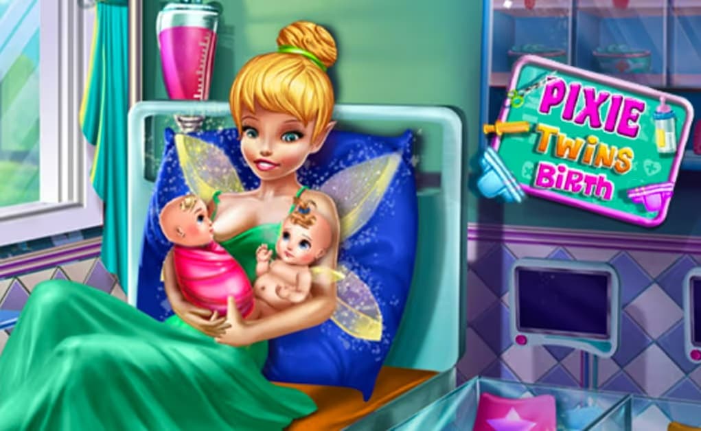 Pixie Twins Birth logo