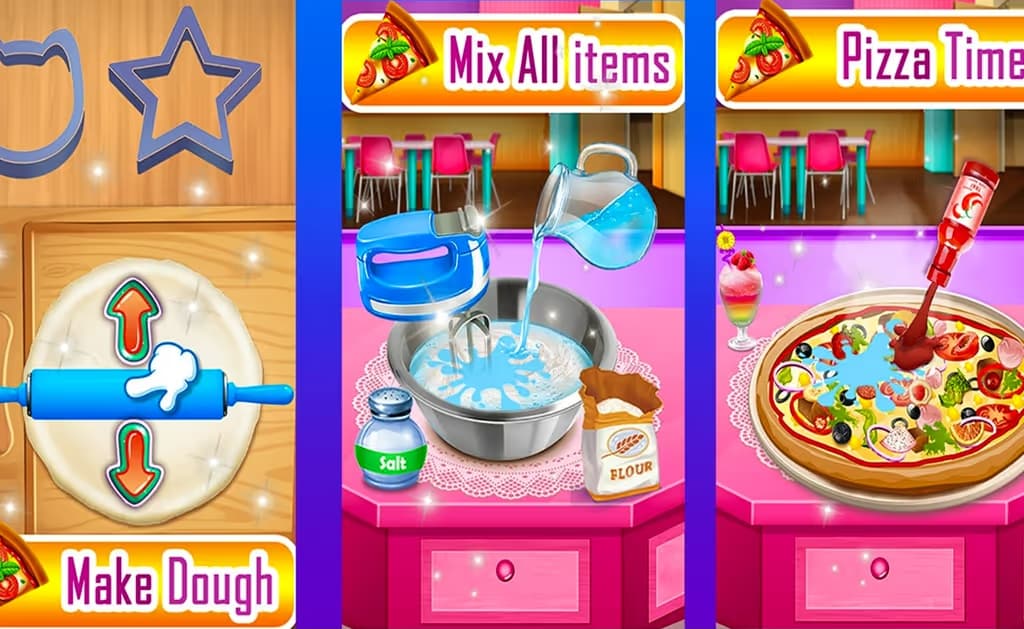 Pizza Maker Game logo