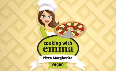 Pizza Margherita - Cooking with Emma logo