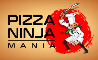 Pizza Ninja Mania logo