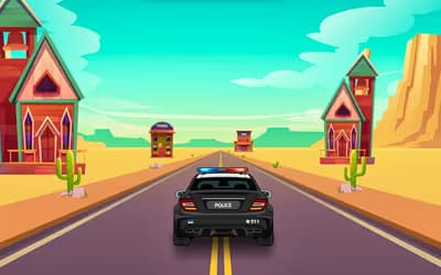 Police Car Drive logo