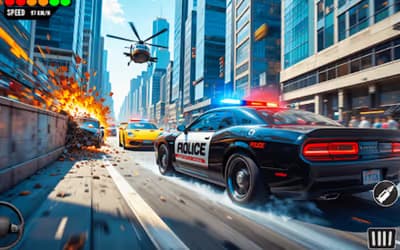 Police Car Games - Police Game logo