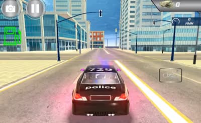 Police Car Simulator 3d logo