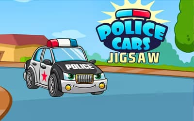 Police Cars Jigsaw logo