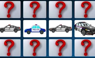 Police Cars Memory logo