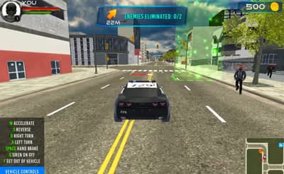 Police Cop Driver Simulator logo