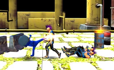 Police Stickman wrestling Fighting Game logo