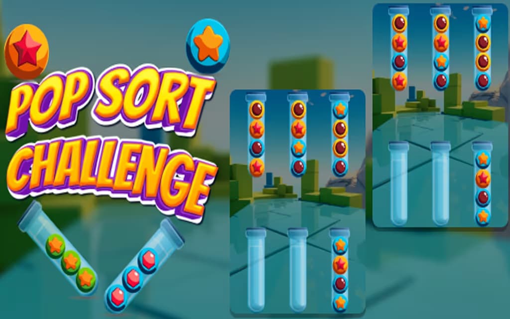 Pop Sort Challenge logo