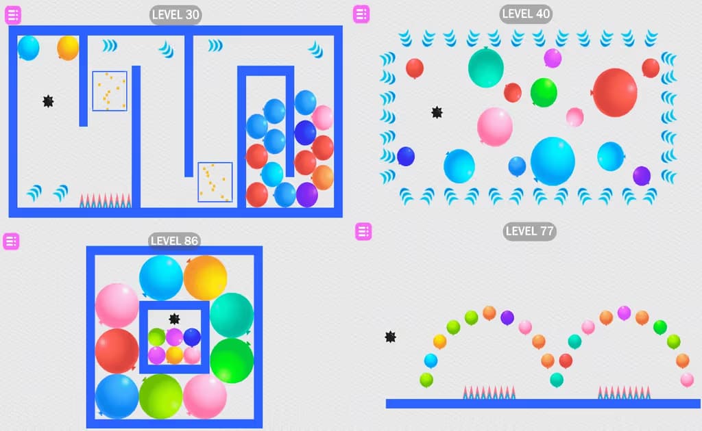 Pop the Baloons Bounce logo
