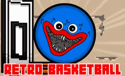 Poppy Retro Basketball logo