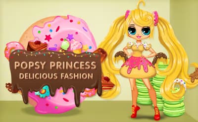 Popsy Princess Delicious Fashion logo