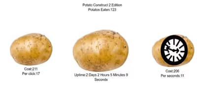 Potato Construct 2 Edition logo