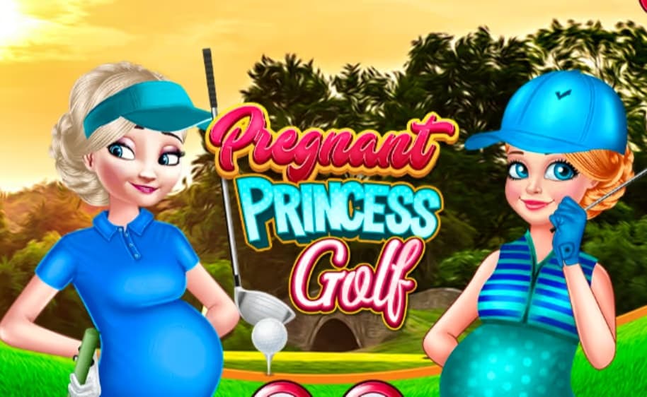 Pregnant Princess Golf logo