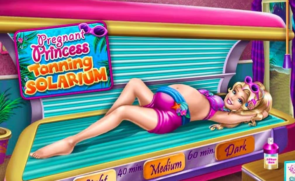 Pregnant Princess Tanning Solarium logo