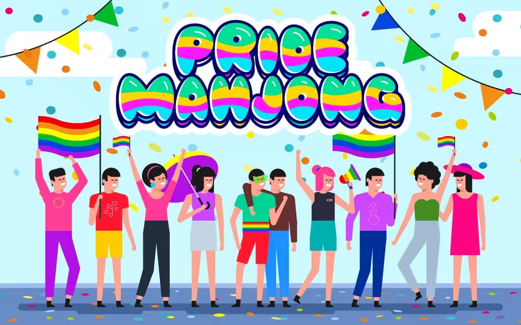 Pride Mahjong logo