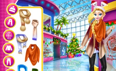 Princess Christmas Mall Shopping logo