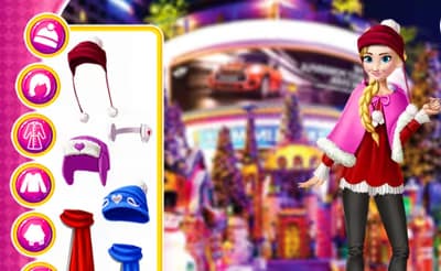 Princess Christmas Selfie logo