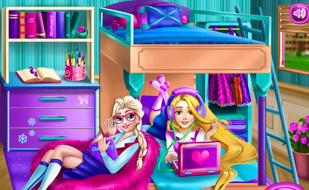Princess College Dorm Deco logo