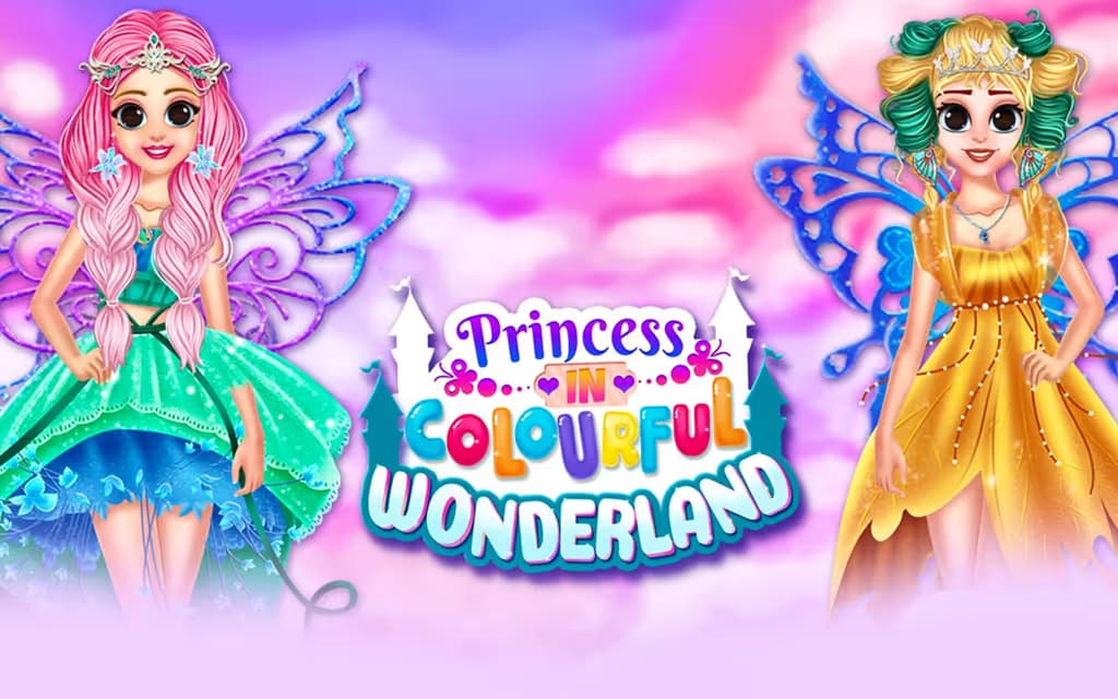 Princess In Colourful Wonderland logo