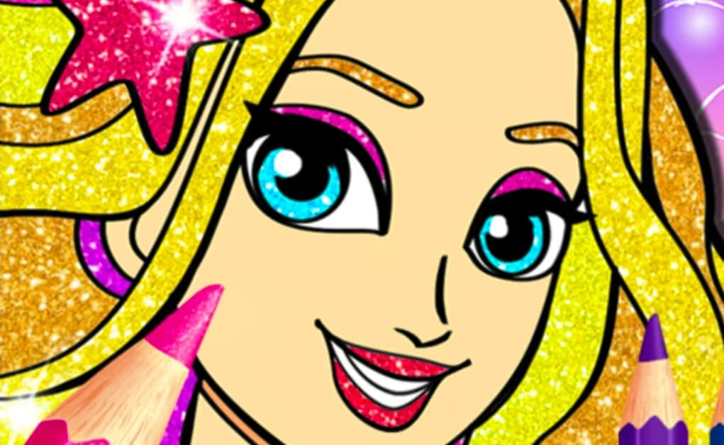 Princess Mermaid Coloring Game logo