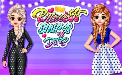 Princess Stripes Vs Dots logo
