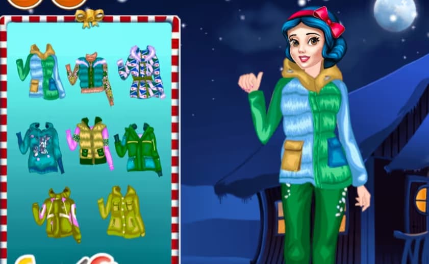 Princess Winter Skiing logo