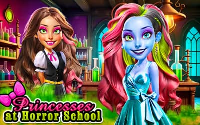 Princesses at Horror School logo